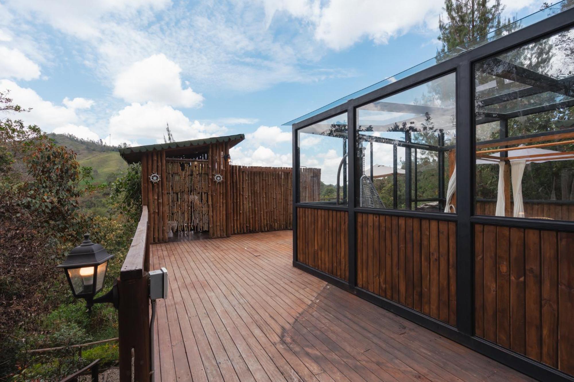 Hotel Bubblesky Glamping 40 Min From Medellin El Retiro  Exterior foto
